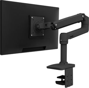 Ergotron Mounting Arm for Monitor - Matte Black. 1 Display(s) Supported - 34'' Screen Support - 24.91 lb Load Capacity - ONLINE ONLY
