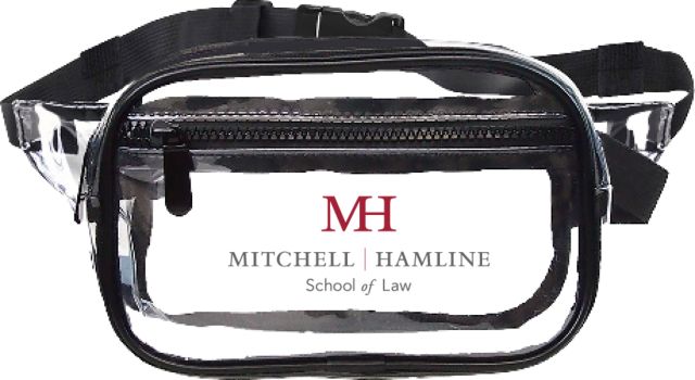 Mitchell Hamline Clear Fanny Pack Mitchell Hamline School of Law - ONLINE ONLY