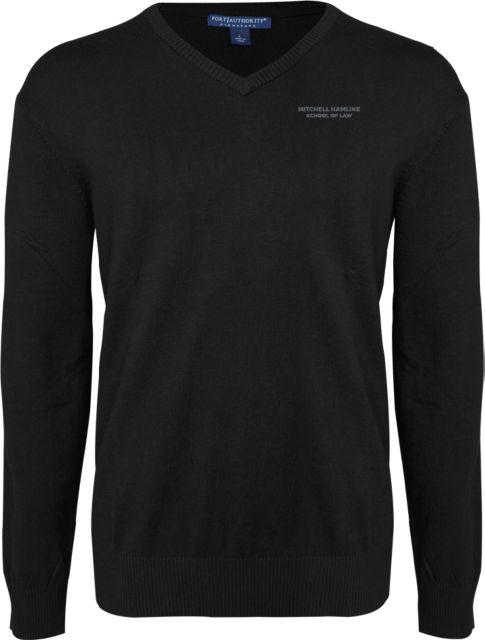 Mitchell Hamline VNeck Sweater Mitchell Hamline School of Law Flat Wordmark - ONLINE ONLY