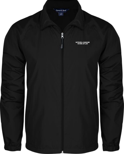 Mitchell Hamline Full Zip Wind Jacket Mitchell Hamline School of Law Flat Wordmark - ONLINE ONLY