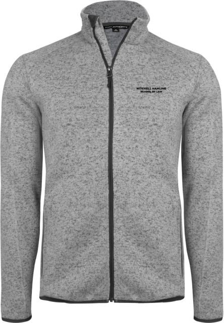 Mitchell Hamline Sweater Fleece Jacket Mitchell Hamline School of Law Flat Wordmark - ONLINE ONLY