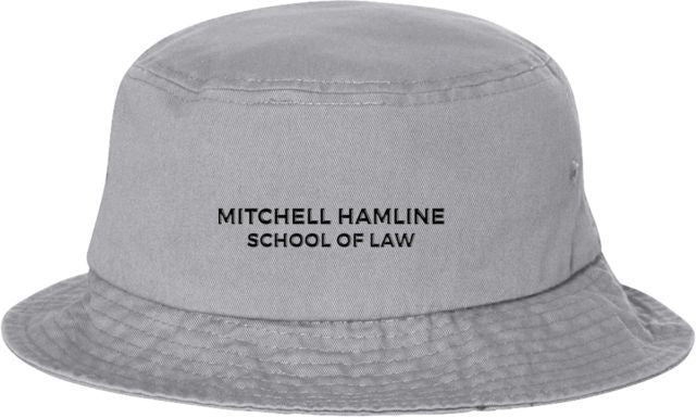 Mitchell Hamline Sportsman Bucket Hat Mitchell Hamline School of Law Flat Wordmark - ONLINE ONLY