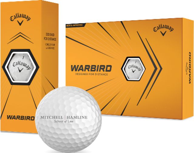Mitchell Hamline Callaway Warbird Golf Balls 12/pkg Mitchell Hamline School of Law - ONLINE ONLY