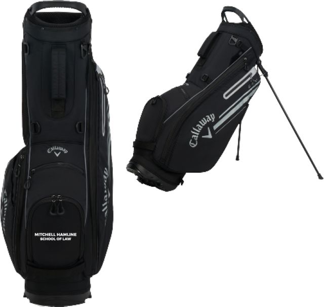 Mitchell Hamline Callaway Chev Stand Golf Bag Mitchell Hamline School of Law Flat Wordmark - ONLINE ONLY