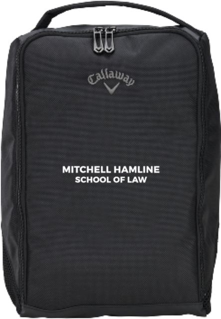 Mitchell Hamline Callaway Clubhouse Golf Shoe Bag Mitchell Hamline School of Law Flat Wordmark - ONLINE ONLY