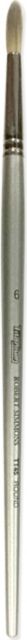 TITANIUM BRUSH ROUND 6 LONG HANDLE