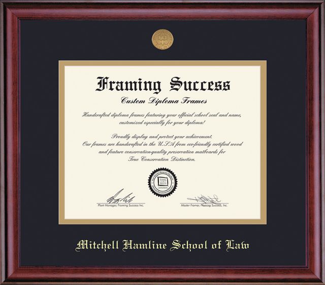 Mitchell Hamline School of Law 11'' x 14'' Classic Diploma Frame