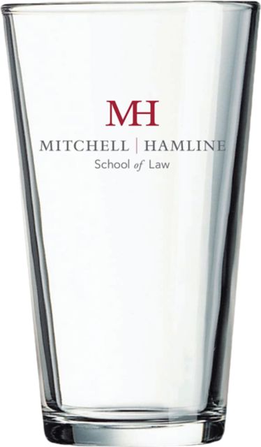 Mitchell Hamline School of Law 16 oz. Glass