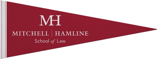 Mitchell Hamline School of Law 9X24 Full Color Pennant
