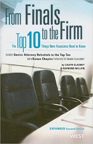 FROM FINALS TO THE FIRM