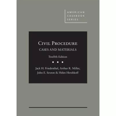 Civil Procedure: Cases &amp; Materials