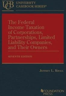 Federal Income Taxation of Corp etc (Casebook)