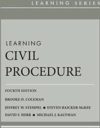 Learning Civil Procedure