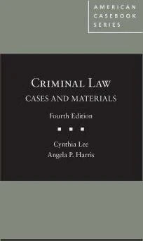 Criminal Law (Casebook)